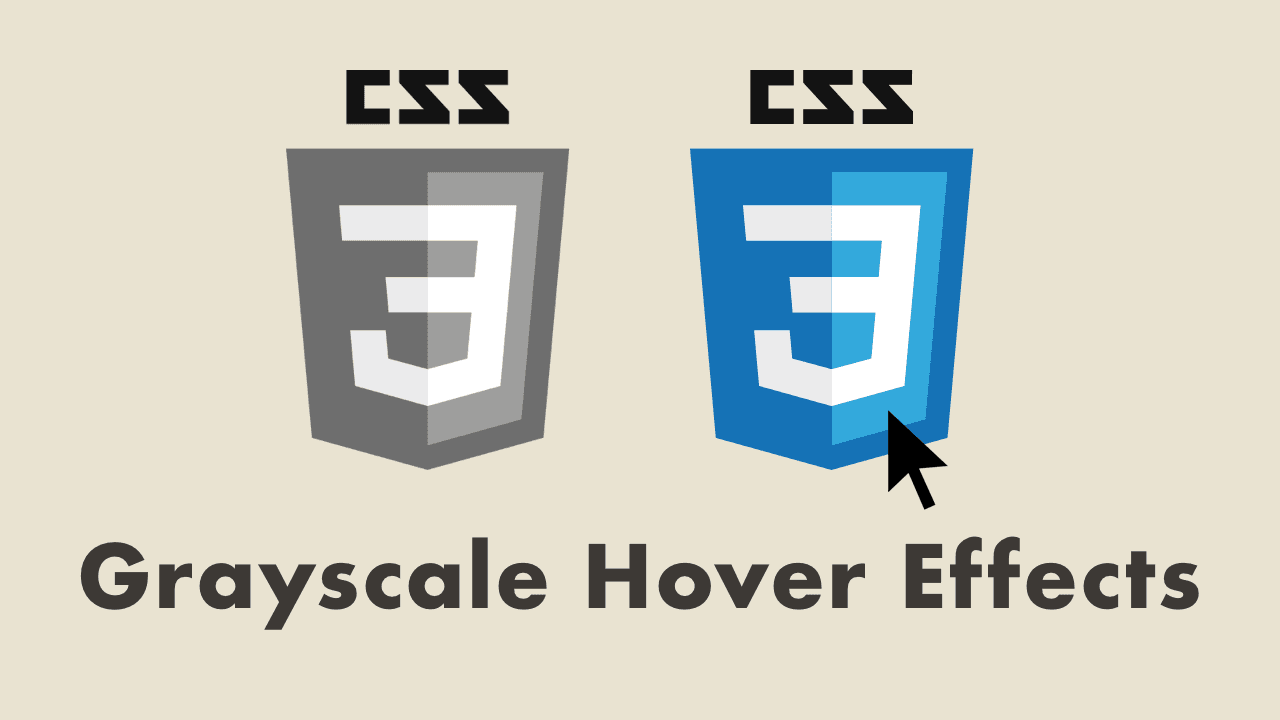 CSS Grayscale Hover Effects