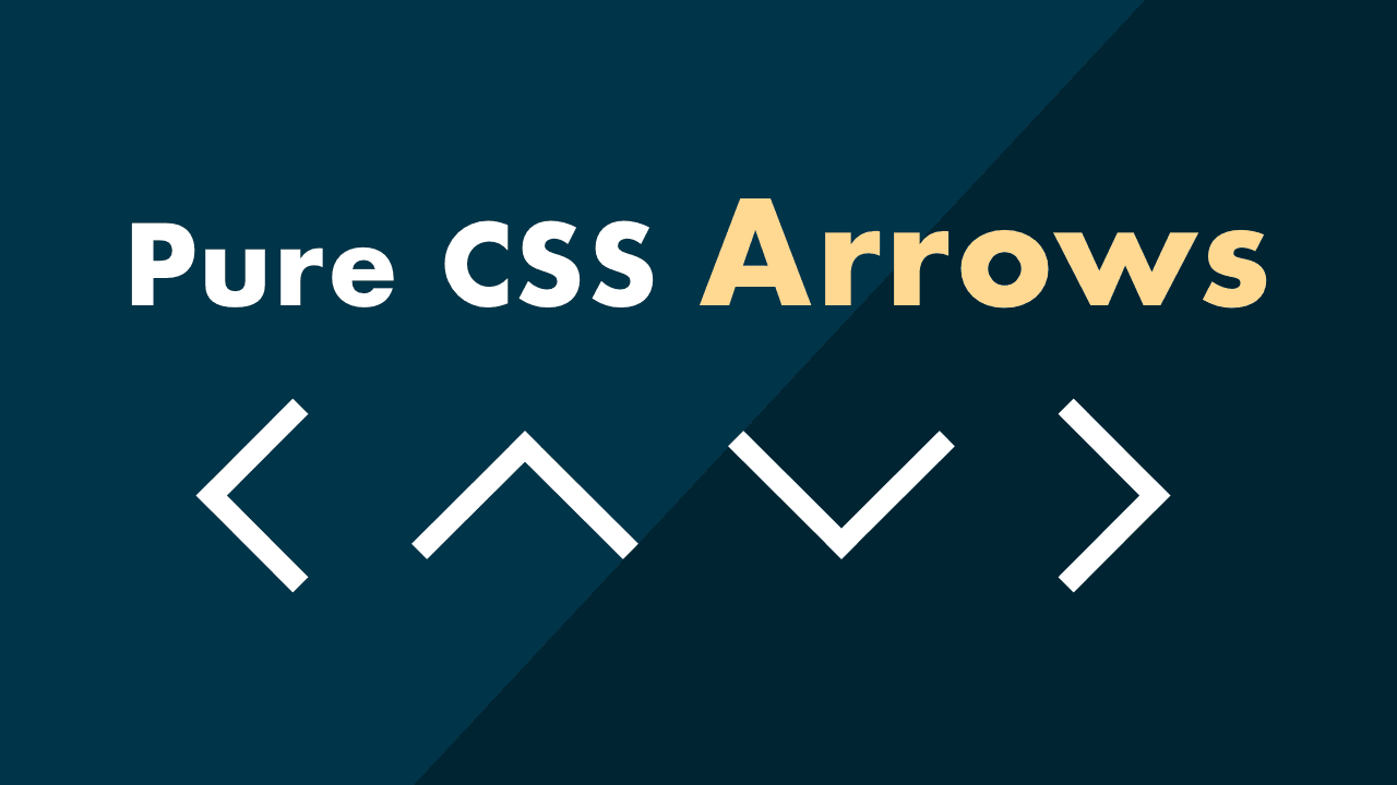 Pure CSS Arrows