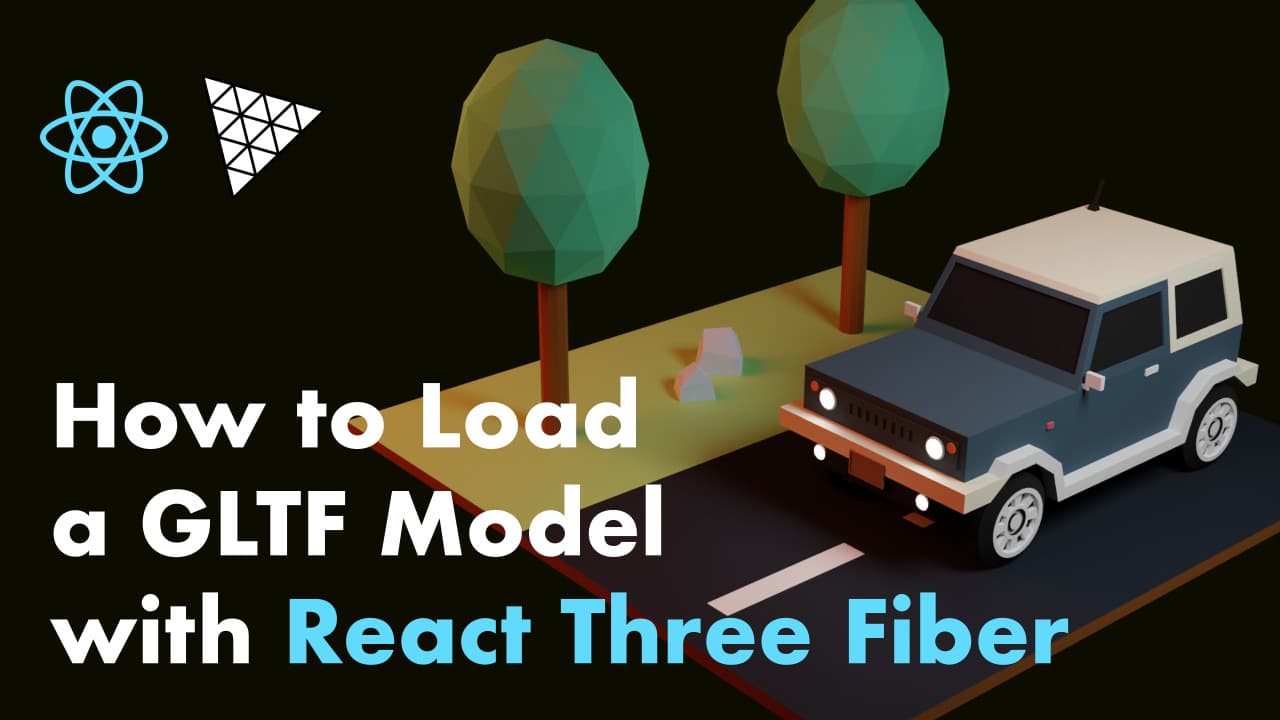 Loading a GLTF Model with React Three Fiber