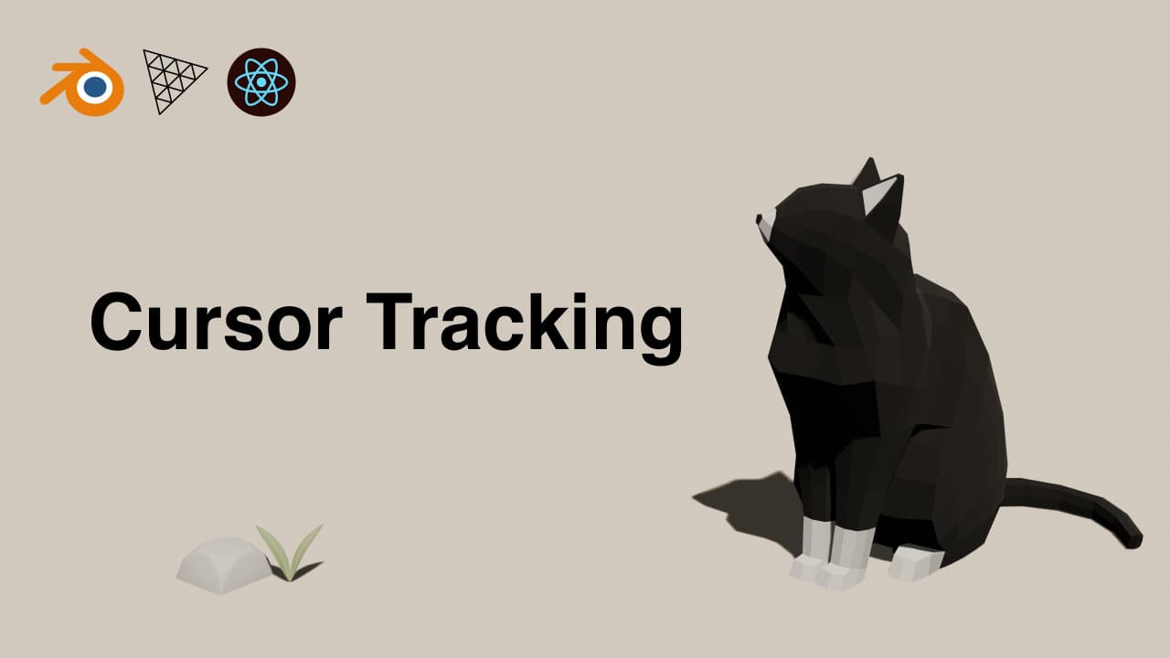 Creating a Cursor Tracking Cat with Blender & React Three Fiber